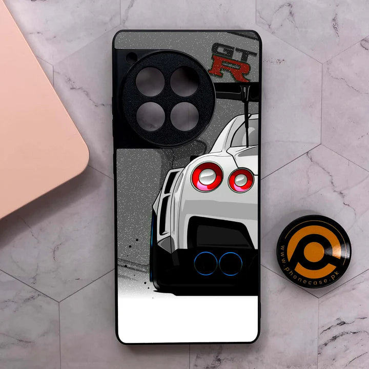 OnePlus 12R - Racing 2.0 Series - Premium Metal Printed soft Bumper shock Proof Case